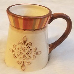 Clay Art Vintage Stoneware Coffee Mug